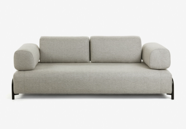 Sofa Damini 3 plazas beige 232cm