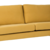 Sofa London tapizado en color mostaza 3 plazas