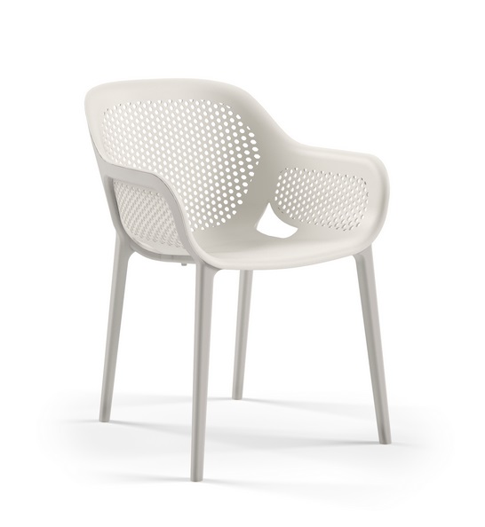 Sillon Atra fibra de vidrio blanco