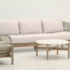 Talara sofa 3 plazas cuerda beige light Teak