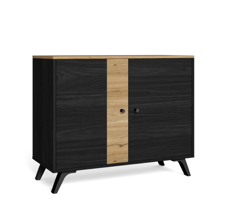 Mueble auxiliar Texas bocamina natural 92cm