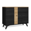 Mueble auxiliar Texas bocamina natural 92x81cm