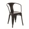 Silla Tolix A56 Armchair negro