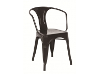 Silla Tolix A56 Armchair negro