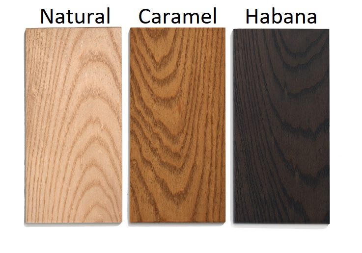 Mesa Nayra madera de fresno caramel DT-100