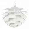 Lampara Artichoke blanco 70 cm