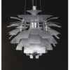 Lampara Artichoke plata 48 cm