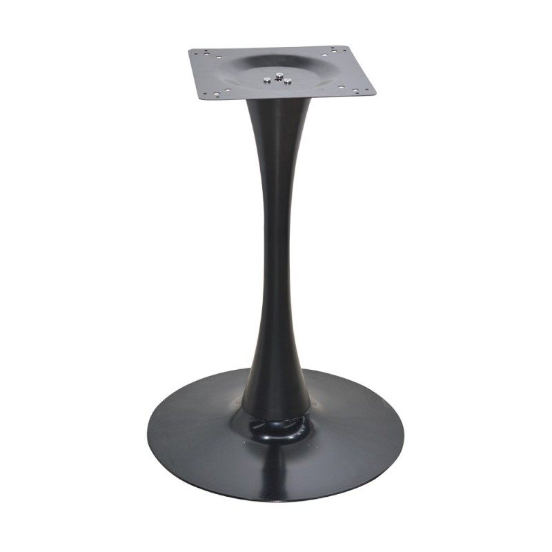 Base de mesa Tulip hierro negro 70cm