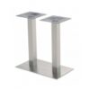 Base en acero inox doble columna