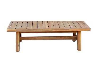 Mesa de centro Eiger madera acacia 127x56 cm