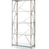 Estanteria Steel acero inoxidable cristal 180x80