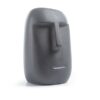 Figura Moai cemento gris 31cm