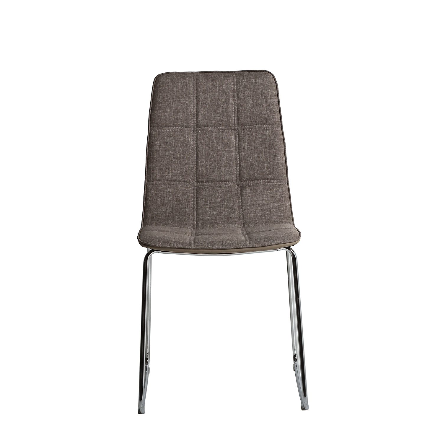 Silla Katrine tela polipiel beige