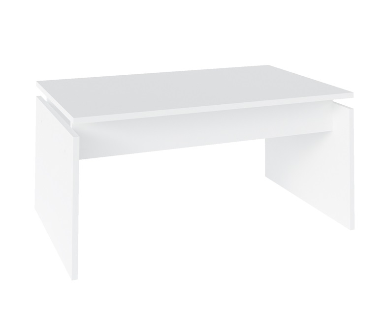 Mesa de centro blanco Capri 80x50