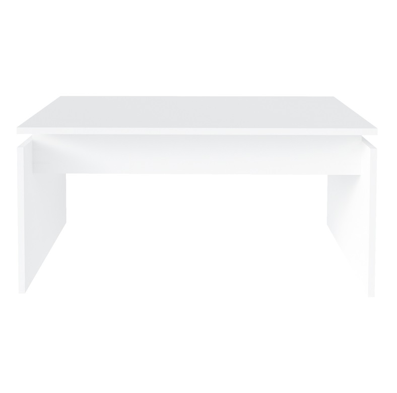 Mesa de centro blanco Capri 80x50