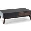 Mesa de centro nordica Kiara negro mate 110