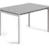 Mesa extensible lam cristal gris 140-200x90