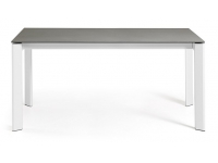 Mesa Lam blanca hydra plomo 140-200x90