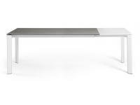 Mesa Lam blanca hydra plomo 140-200x90