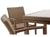 Sillon rattan crema Kity