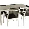 Mesa aluminio Black 160x90