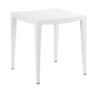 Mesa terraza clip blanco 70x70