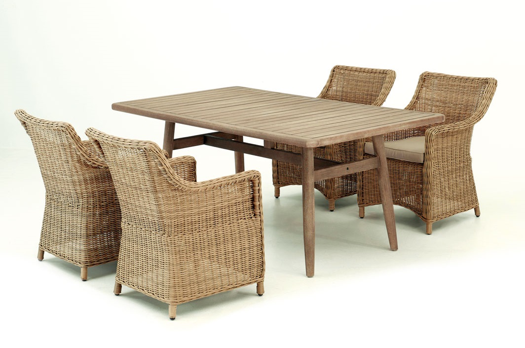 Mesa terraza Java madera acacia 180x100