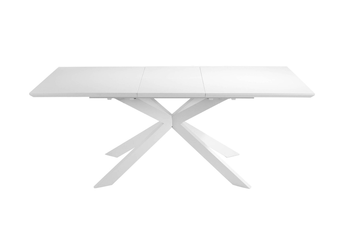 Mesa Varona extensible blanco mate 160-210 x 90