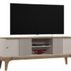 Mueble TV Escocia blanco roto y peral 160cm