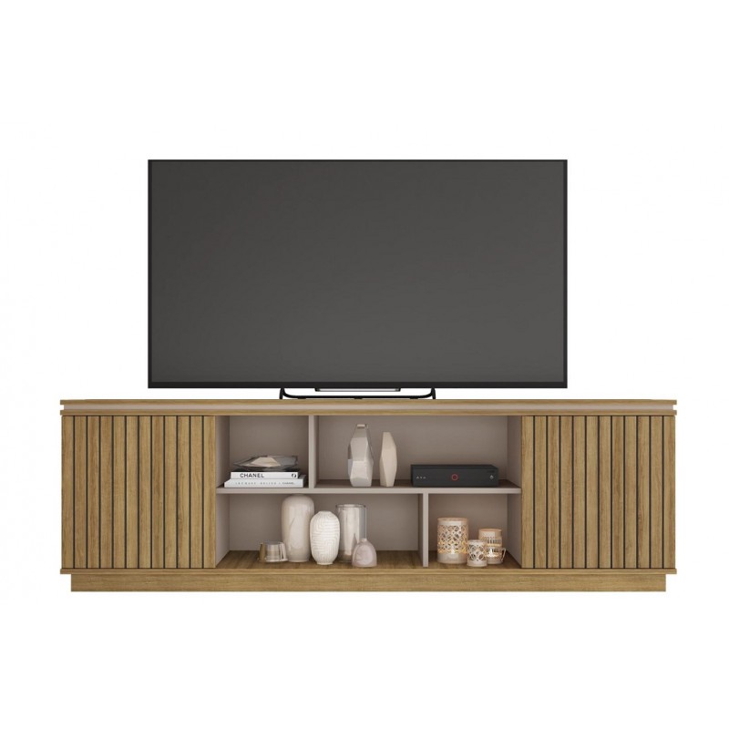 Mueble Tv London nude y roble 180cm