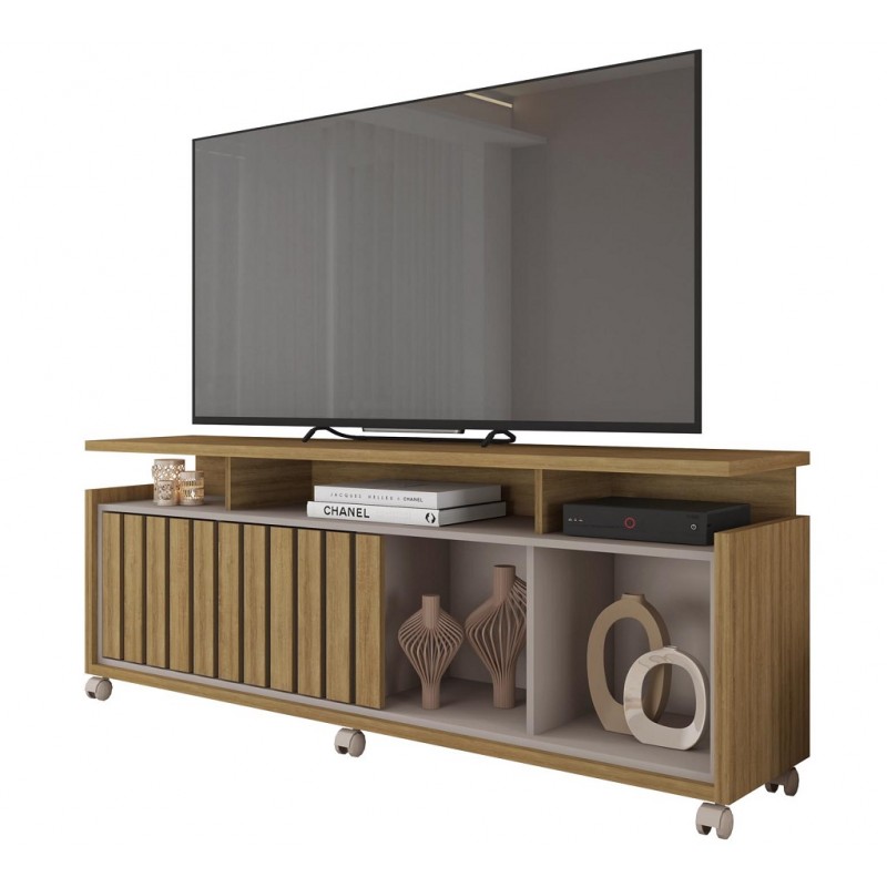 Mueble TV Nika roble y nude 160cm