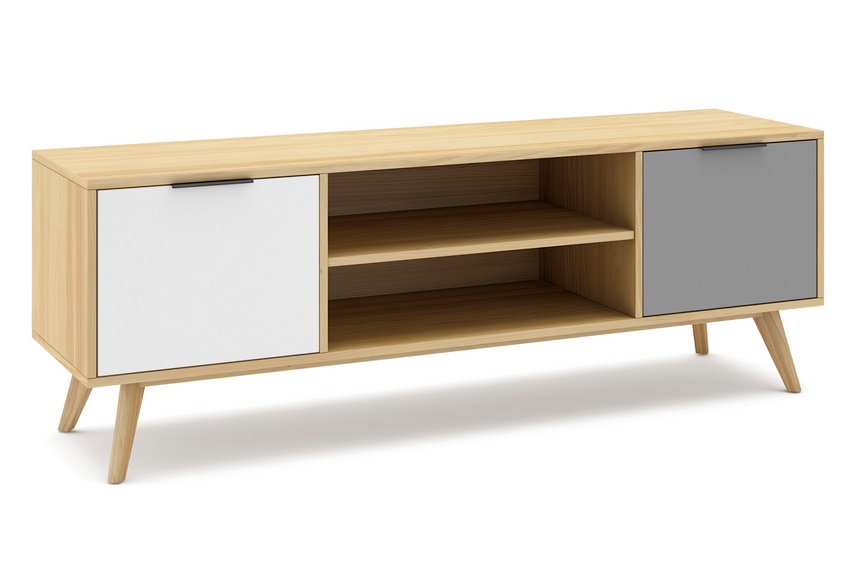 Mueble tv roble claro Elfa 165