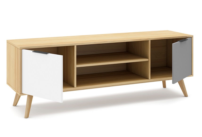 Mueble tv roble claro Elfa 165