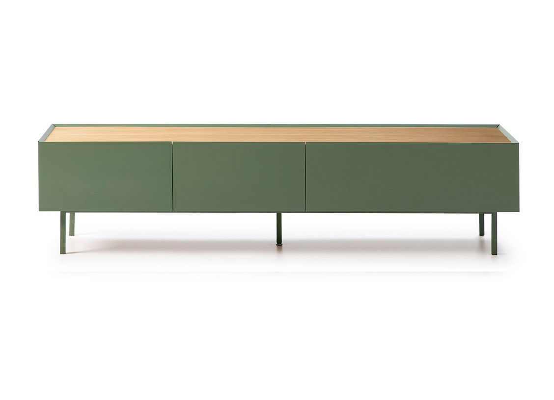 Mueble TV arista verde 180