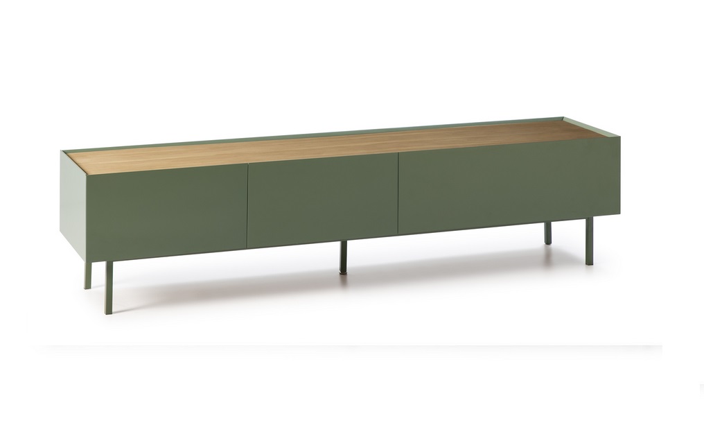 Mueble TV arista verde 180