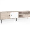 Mueble TV Leon color sahara blanco 180x4