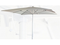 Parasol aluminio lona natural 300x300