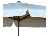 Parasol aluminio lona beige 300cm