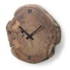 Reloj de pared tronco acacia natural 35cm