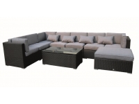 Mesa centro rattan Kenia 120x70 cm