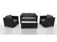 Set sofas rattan Kenia 4 plazas