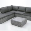 Sofa de terraza esquinero rattan tripoli