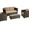 Set sofas rattan Garbi 4 plazas