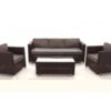 Set sofas rattan Kenia 5 plazas