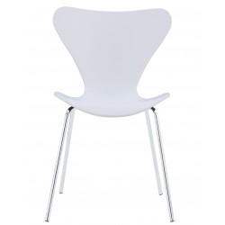 Silla Series 7 Jacobsen polipropileno blanco