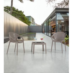 Silla de terraza apilable ANTI polipropileno