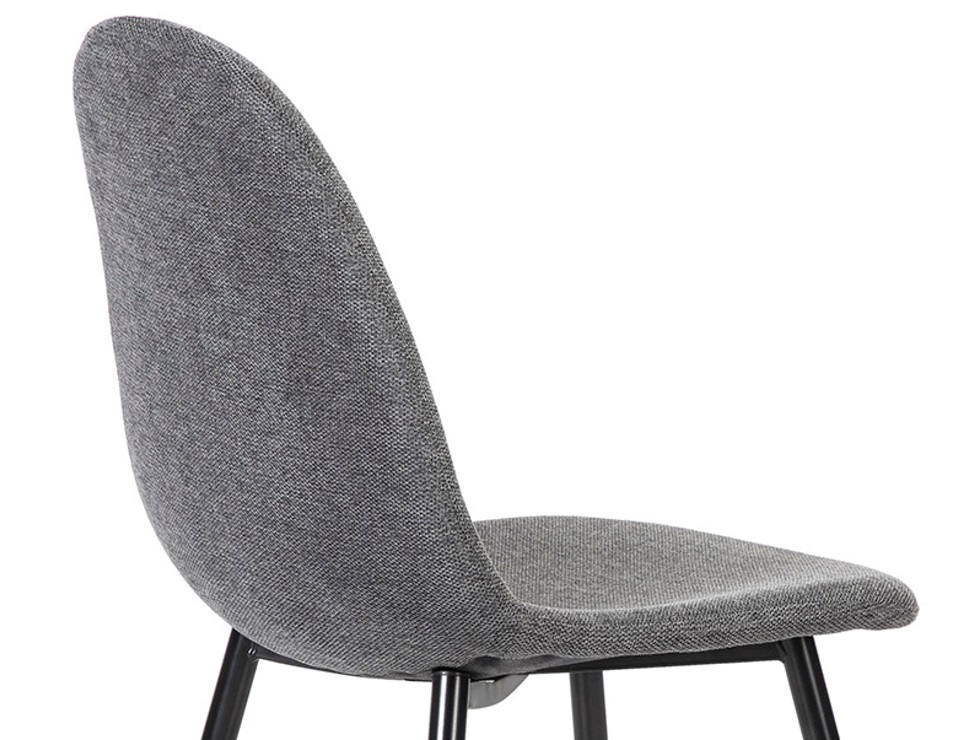 Silla tela gris oscuro DC-508