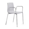 Silla Alice brazos Gris Claro