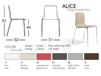 Silla Alice Lino