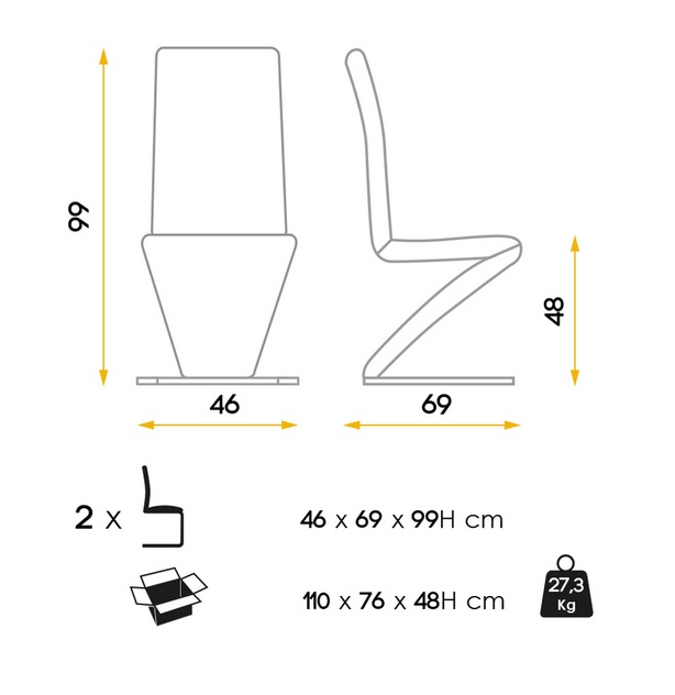 Silla Zeta capuchino